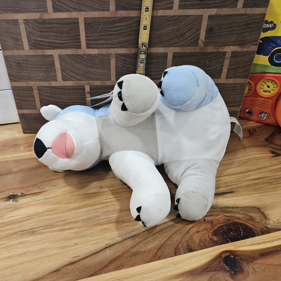 Eric Carle Here We Go Driving Car Book & NWT Blue Bear Plush - Picture 11 of 12